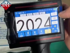 เครื่องพิมพ์หมึกจันทน์มือถือพกพา พร้อมจอสัมผัส 4.3 นิ้ว และกล่องแห้งเร็ว